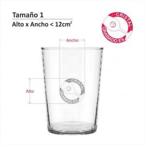 Tamaño de grabado personalizado 1