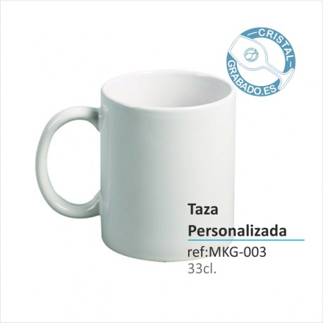 Taza 330ml Porcelana Personalizada
