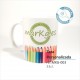 Taza 330ml Porcelana Personalizada