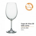 Copa vino personalizada 59cl. Tallo corto