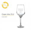Copa de vino personalizada 31 cl.