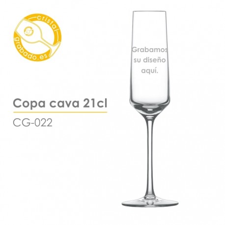 Copa de cava de 21cl