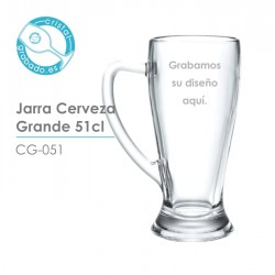 Jarra cerveza personalizada 51cl