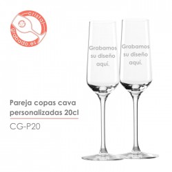 Copa de vino personalizada - Copa grabada