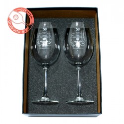 Estuche copas vino personalizadas