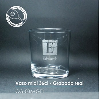 Vaso pinta personalizado con logotipo empresa