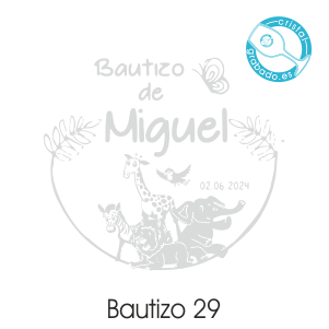 sello bautizo animales 29