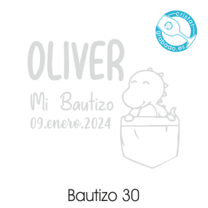 sello bautizo oliver 30