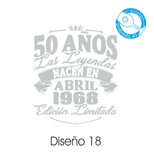 sello diseño 50