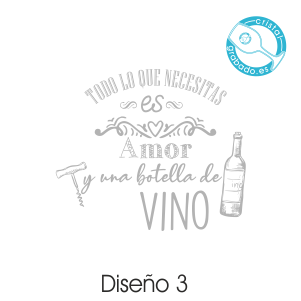 sello vino frase botella