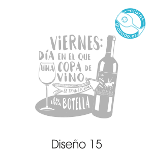 sello vino frase viernes