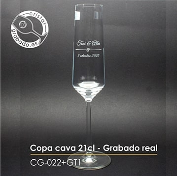 Copa de Cava 20,9cl Grabado Personalizado marca Schott Zwiesel