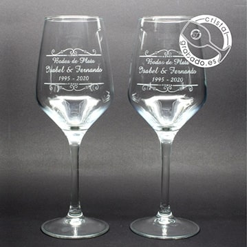 El regalo perfecto para celebrar tus Bodas de Cristal. 